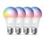 TP-Link Tapo L530E Smart Wi-Fi Light Bulb Multicolor (4-pack)