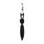 Mobile Origin AirTag Outdoor Leather Keychain A7 Black