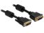 DeLock Extension cable DVI-I (Dual Link) (24+5) male > DVI-I (Dual Link) (24+5) female 1m Black