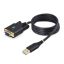 Startech USB-A to RS232 1m Black