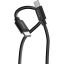 Verbatim Essentials Sync & Charge USB-C to USB-C 60W Cables 1m 2/pack Black/White