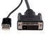 Startech DVI-D (Single-Link) (24+1) to DisplayPort Adapter Black