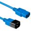 ACT Powercord C13 - C14 5m Blue