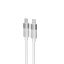 Avax CB316 GLOWY USB-C - USB-C cable 1m White