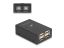Delock USB 2.0 kapcsoló 2 PC - 4 eszköz