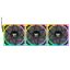 Thermaltake TOUGHFAN EX 120 ARGB Sync PC Cooling Fan Black (3-Fan Pack)