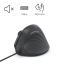 Hama ECM-500R Ergonomic Vertical Mouse Black