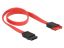 DeLock SATA 6 Gb/s Extension Cable 30cm Red