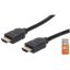 Manhattan 4K@60Hz Certified Premium High Speed HDMI Cable with Ethernet 5m Black