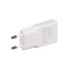 Logilink Dual-USB GaN charger 20W extra slim 1x USB-C (PD) 1x USB-A (QC) White