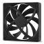 NZXT F120Q 120mm Quiet Airflow PWM Case Fan Black