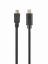 Gembird CCP-USB2-MBMCM-1M USB TYPE-C -> micro USB 2.0 BM cable 1m Black
