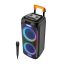 Denver TSP-456 Bluetooth trolley speaker with LED light and dual 8