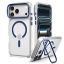 Spigen Ultra Hybrid Optik S MagSafe case for iPhone 18 Pro/17 Pro Clear Deep Blue