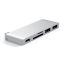 Satechi Type-C Pass-Through USB Hub Silver