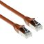 ACT CAT6A S-FTP Patch Cable 3m Brown
