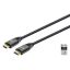 Manhattan 8K@60Hz Certified Ultra High Speed HDMI with Ethernet cable 2m Black