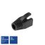ACT RJ45 boot for 8.0 mm cable 25db Black