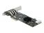 DeLock PCI Express x4 Card to 4x external USB 3.2 Quad Channel Low Profile Form Factor