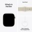 Apple Watch S12 GPS + Cellular 42mm Light Gold Aluminium Case with Sand Sport Band S/M