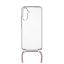 FIXED Pure Neck nyakba akasztahtó TPU gél tok  Samsung Galaxy A35 5G Pink FIXPUN-1262-PI