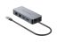 Conceptronic  ABBY24G USB-C to Dual-Port Gigabit Network Adapter with 2-Port USB Hub