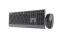 Gembird KBS-WPS-02 Dual-Mode Slim Wireless Bluetooth Keyobard Combo Black US