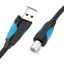 Vention USB-A to USB-B printer cable 5m Black