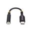 Startech USB-C to 3.5mm TRRS Headphone/Headset Jack Audio Adapter Black