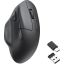 Keychron M7 optikai Bluetooth / vezeték nélküli egér fekete