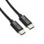 Dviced USB-C to USB-C Cable 0,25m Black