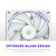 NZXT F140X 140mm Performance RGB Fan White