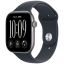 Apple Watch Series 12 Cellular 46mm Space Grey Aluminium Case with Navy Blue Sport Band