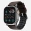 Nomad Active Strap Pro for Apple Watch 49mm/46mm/45mm/44mm/42mm Brown/Silver
