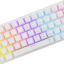 White Shark Wakizashi 2 Blue Switches Gaming Keyboard White HU