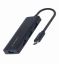 Gembird 4-portos USB3.1 HUB Black