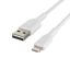 Belkin Braided Lightning to USB-A Cable 1m White