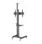 Gembird TVS-70T-02 Aluminum TV floor stand with caster wheels 37