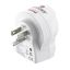 Hama USA - EU 30W átalakító utazó adapter White