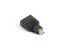Lanberg HDMI to microHDMI male/famale adapter Black