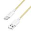 Logilink USB 2.0 Type-C C/M - A/M 60W cable 1m Yellow