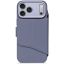 Decoded Silicone Detachable Wallet for iPhone 17 Pro Max Forever Blue