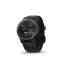 Garmin Vivomove Grey Aluminum Case with Sport Black Silicone Band