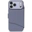 Decoded Silicone Detachable Wallet for iPhone 17 Pro Forever Blue