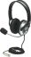 Manhattan Classic Stereo Headset Black/Silver