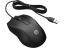 HP 105 Wired Mouse Black