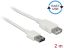 DeLock Extension cable EASY-USB 2.0 Type-A male > USB 2.0 Type-A female 2m White