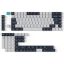 Keychron PBT-134-HU magyar billentyűsapka készlet fehér-kék ISO