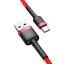 Baseus Cafule 2A USB-USB-C Cable 2m Red