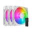 Cooler Master SickleFlow Edge 120 ARGB 3-pack Fan Kit White Edition